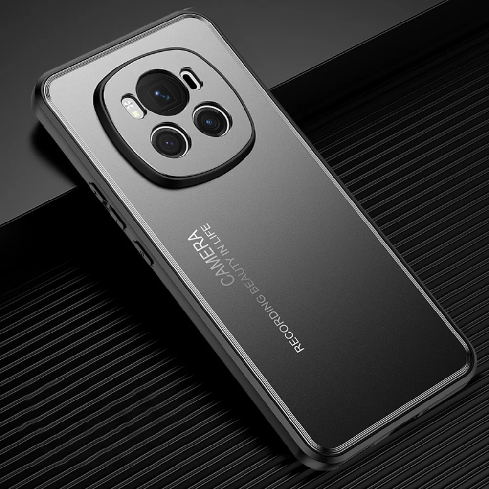 Honor Magic6 / Pro - Metal Large Hole Lens Full Cover Soft Edge Anti Fall Case - Image 2