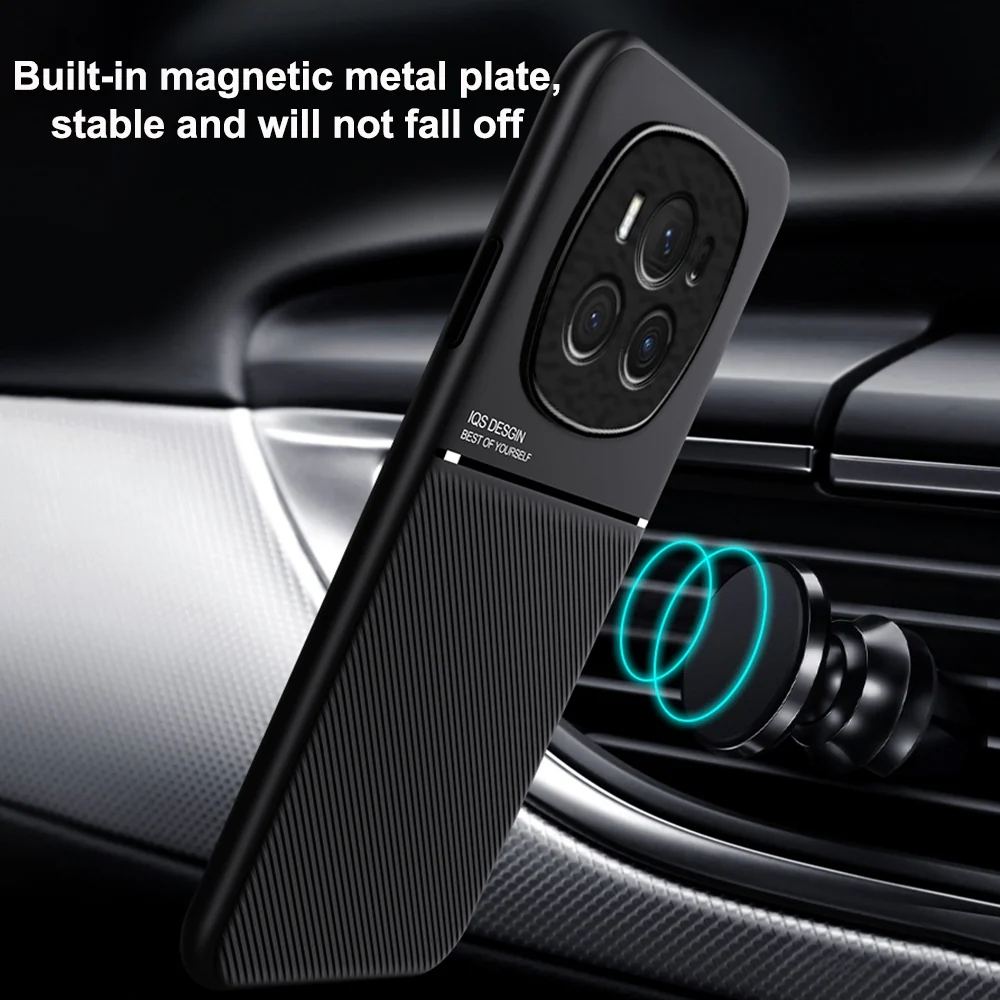Honor Magic6/Pro - Oblique Stripe PC + TPU 2-in-1 All Inclusive Magnetic Protective Case - Image 10
