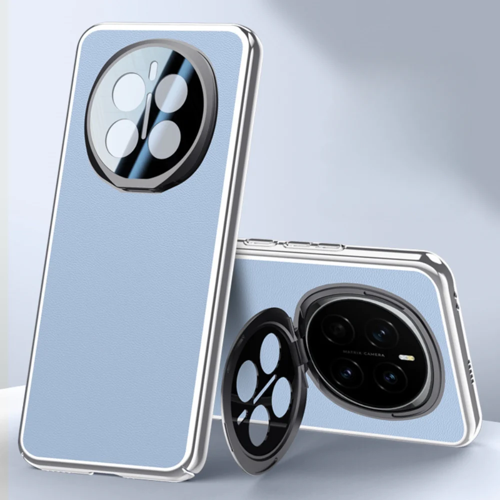 Honor Magic7/Pro - PC Material Transparent Lens Cover Stand Protection Case - Image 4