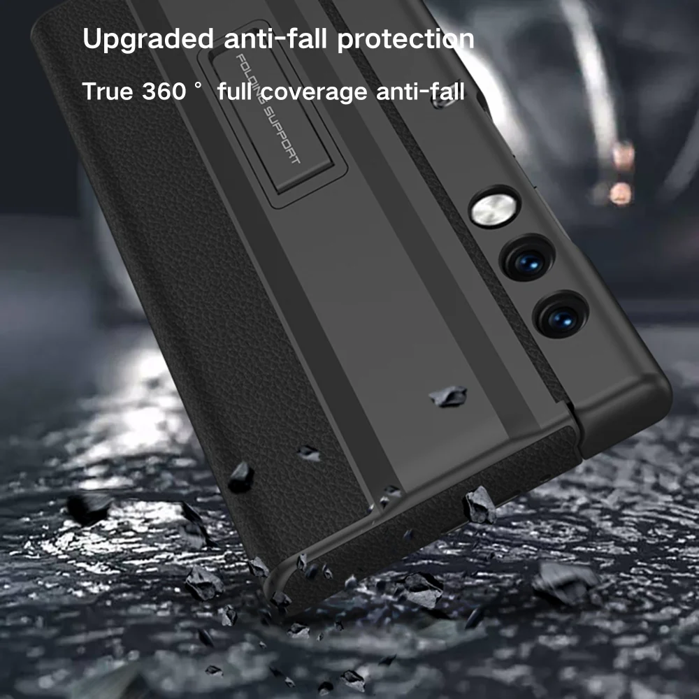 Honor V Purse - Full Coverage Folding Leather Phone Case - Image 10