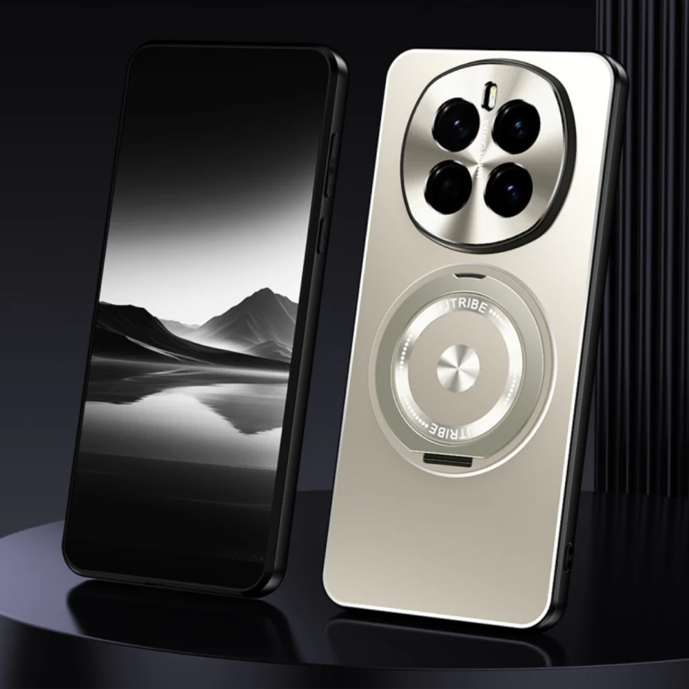 Honor 200/Pro - Rotating Holder Frosted Metal Phone Case - Image 4