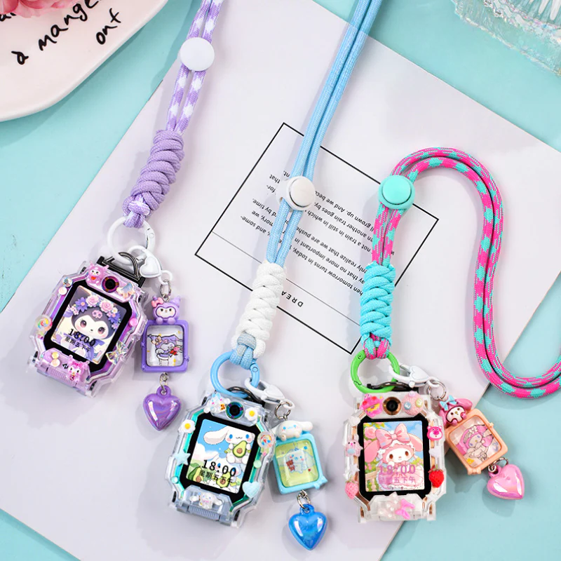 imoo Smart Kids Watch Phone Z6 - Anti‑Loss Cartoon Neck Strap & Protective Case - Image 2
