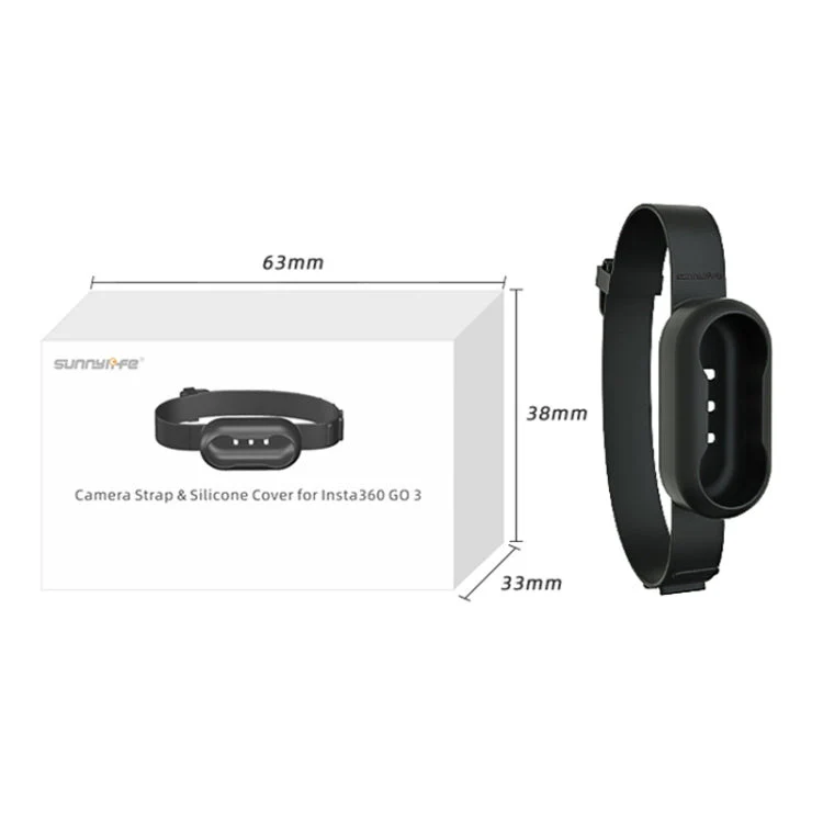 Insta360 GO 3 / 3S Camera Silicone Case Wristband Bicycle Strap Expanding Accessories - Image 8