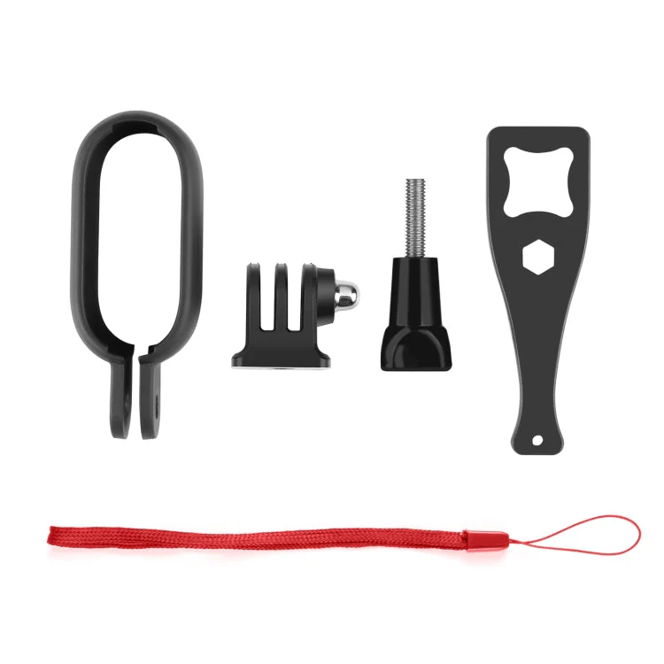 Insta360 GO 3 / GO 3S PULUZ Body Plastic Protective Frame Cage with Screw & Adapter (Black) - Image 8