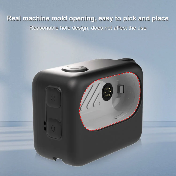 Insta360 GO 3 / GO 3S PULUZ Camera Charging Case Silicone Case - Image 4