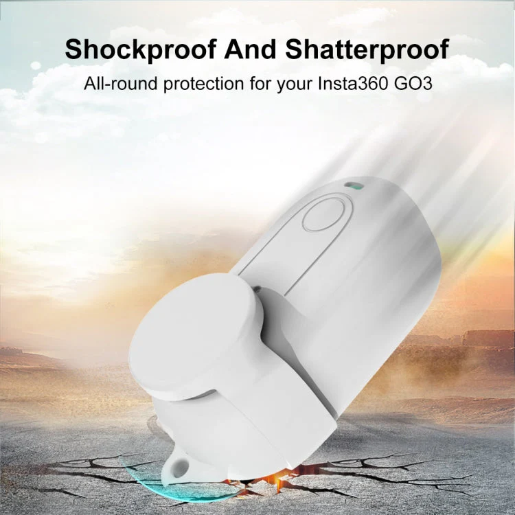 Insta360 GO 3 PULUZ Camera Silicone Case with Lens Cover - Image 7