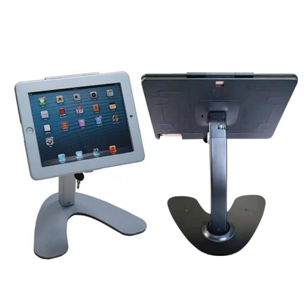 Apple iPad POS Metal Lockable Holder Countertop Stand