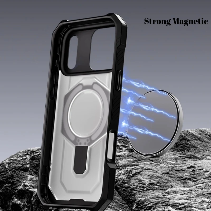 iPhone 17/Air/Pro/Pro Max MagSafe Shockproof Adventure Case with Kickstand - Image 11