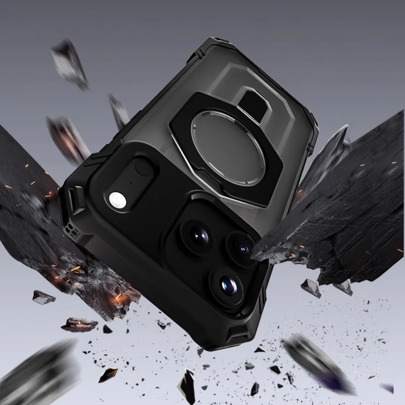 iPhone 17/Air/Pro/Pro Max MagSafe Shockproof Adventure Case with Kickstand - Image 12