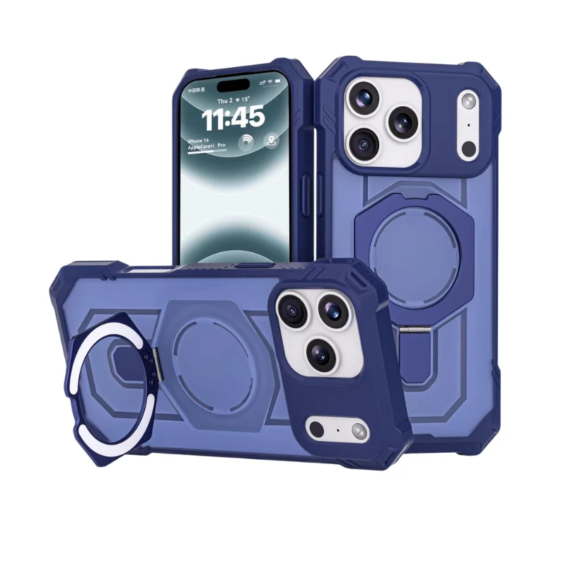 iPhone 17/Air/Pro/Pro Max MagSafe Shockproof Adventure Case with Kickstand - Image 3