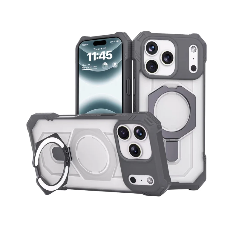 iPhone 17/Air/Pro/Pro Max MagSafe Shockproof Adventure Case with Kickstand - Image 5