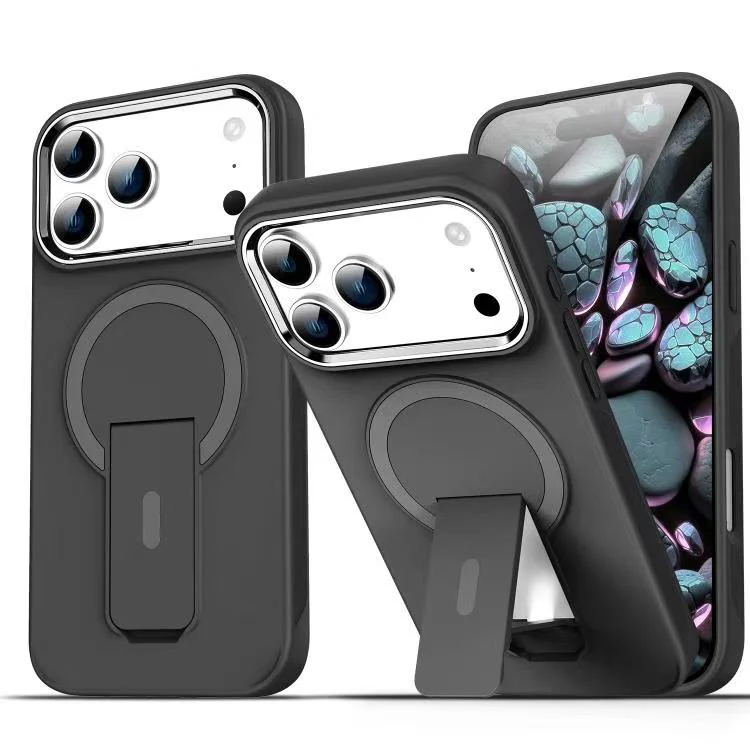 iPhone 17/Pro/Pro Max Matte MagSafe Magnetic Shockproof Heavy Duty Case with kickstand - Image 9