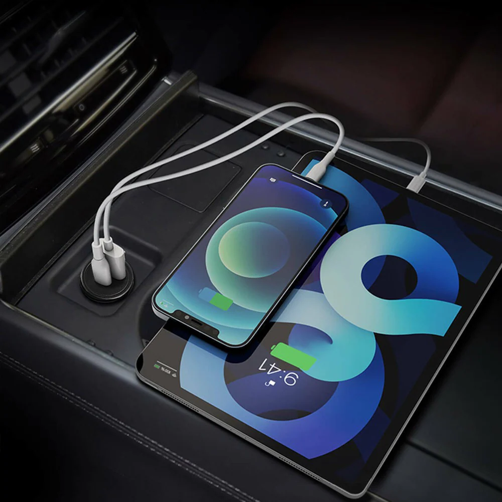 iQuick CQ2 38W Fast Car Charging USB-A & USB-C Ports - Image 7
