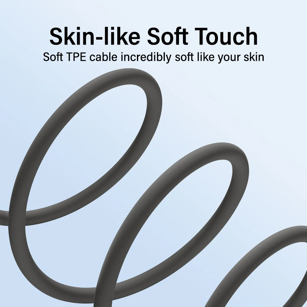 iQuick PowerWire 1 Series TPE Charging Data Cable Type-C to Type-C 3m Compatible for iPhone 15 16 17 Series - Image 5