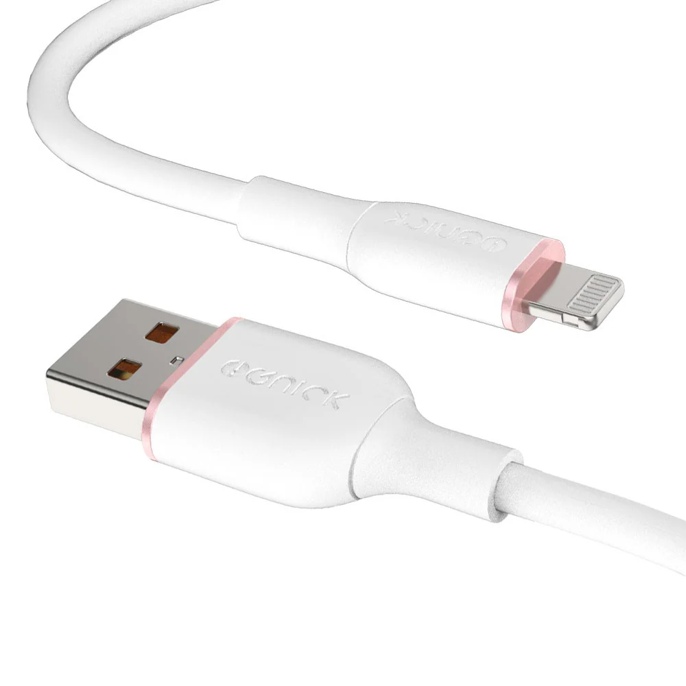 iQuick PowerWire 1 Series TPE Charging Data Cable USB to iP 2m - Image 9
