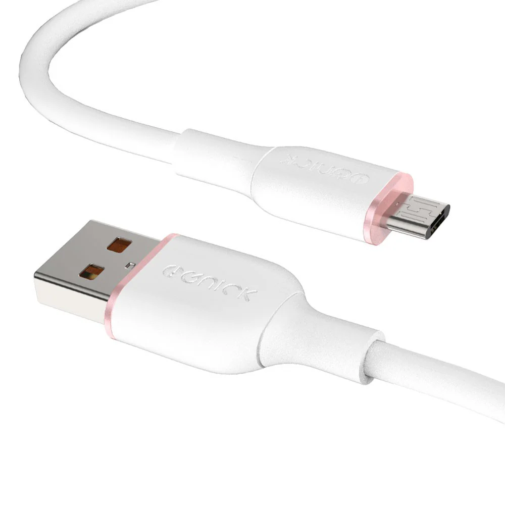 iQuick PowerWire 1 Series TPE Charging Data Cable USB to Micro USB 2m - Image 9