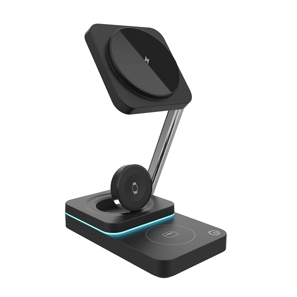 iQuick Twig T6 3 in 1 Foldable Wireless Charger Stand - Image 2