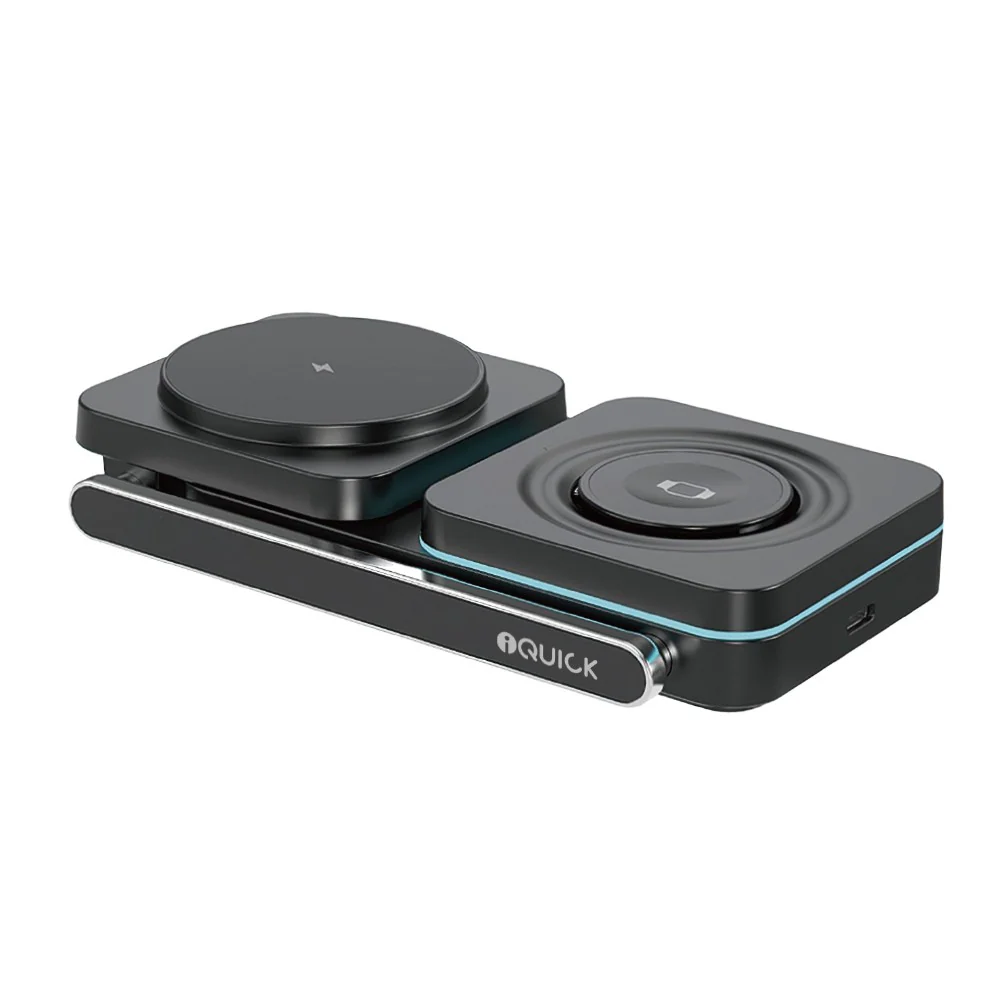 iQuick Twig T6 3 in 1 Foldable Wireless Charger Stand - Image 4