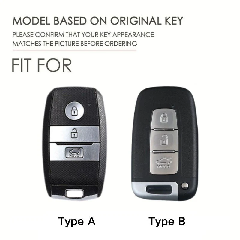 Kia Stylish Metal Car Key Protective Fob Case Cover For K2, K4, K5, Seltos, Sportage, Sonet, Cerato,EV5 - Image 6