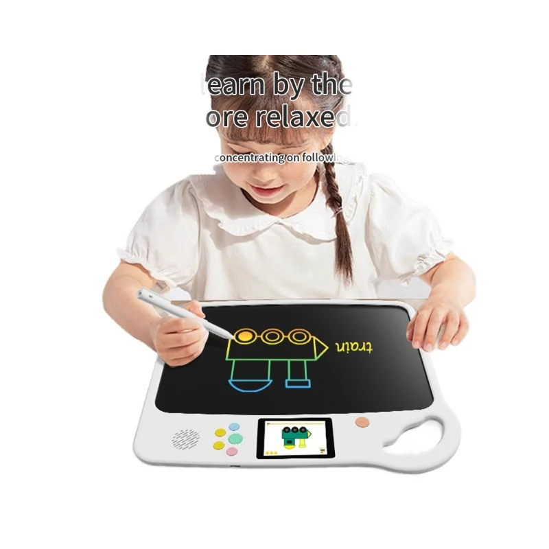 Kids Multifunction Learning Tablet with Anti-Blue Light LCD Screen – Read, Write, Draw & Learn Interactive Educational Toy