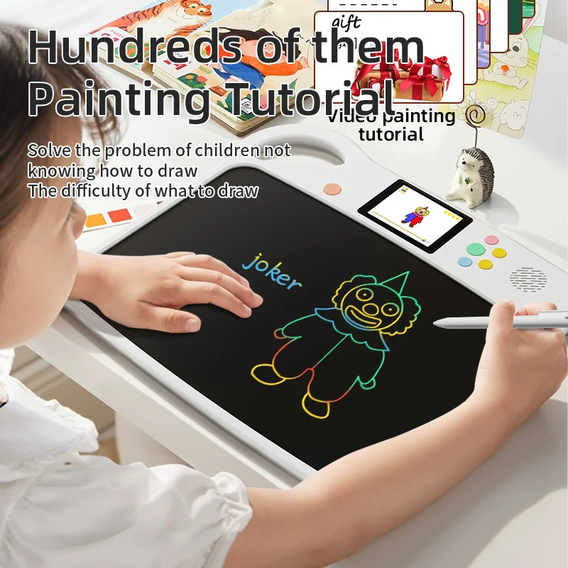 Kids Multifunction Learning Tablet with Anti-Blue Light LCD Screen – Read, Write, Draw & Learn Interactive Educational Toy - Image 17