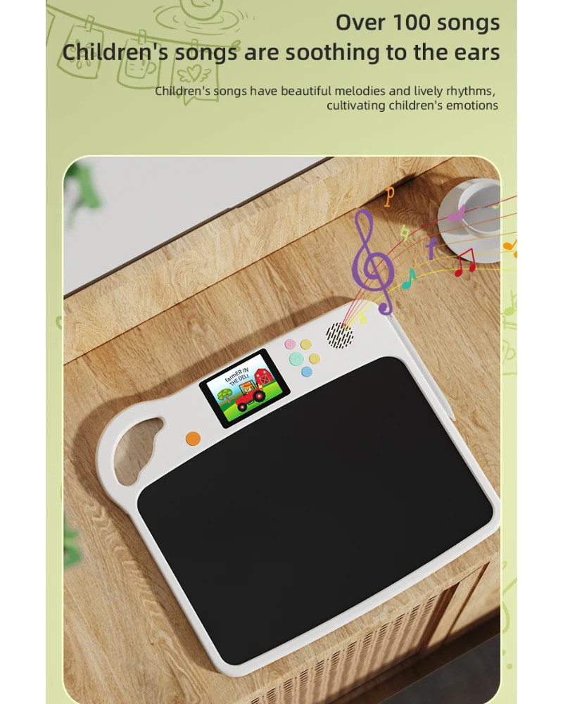 Kids Multifunction Learning Tablet with Anti-Blue Light LCD Screen – Read, Write, Draw & Learn Interactive Educational Toy - Image 7