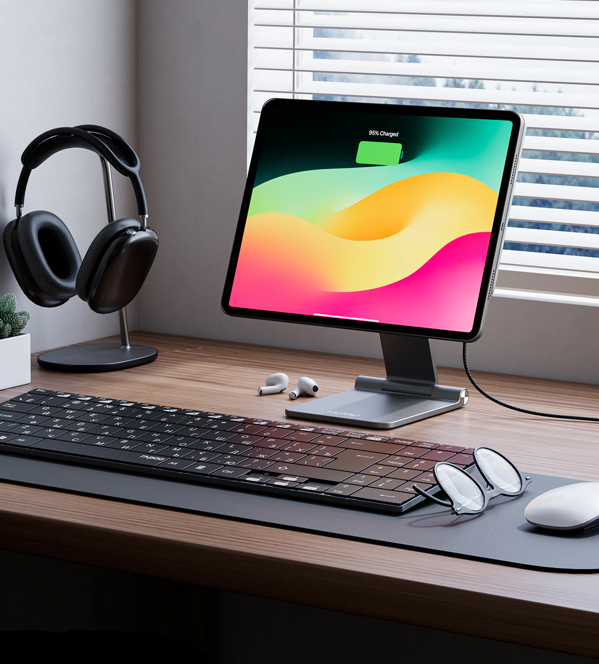 KUXIU X33 Pro MAX iPad Magnetic Charging Stand - Image 10