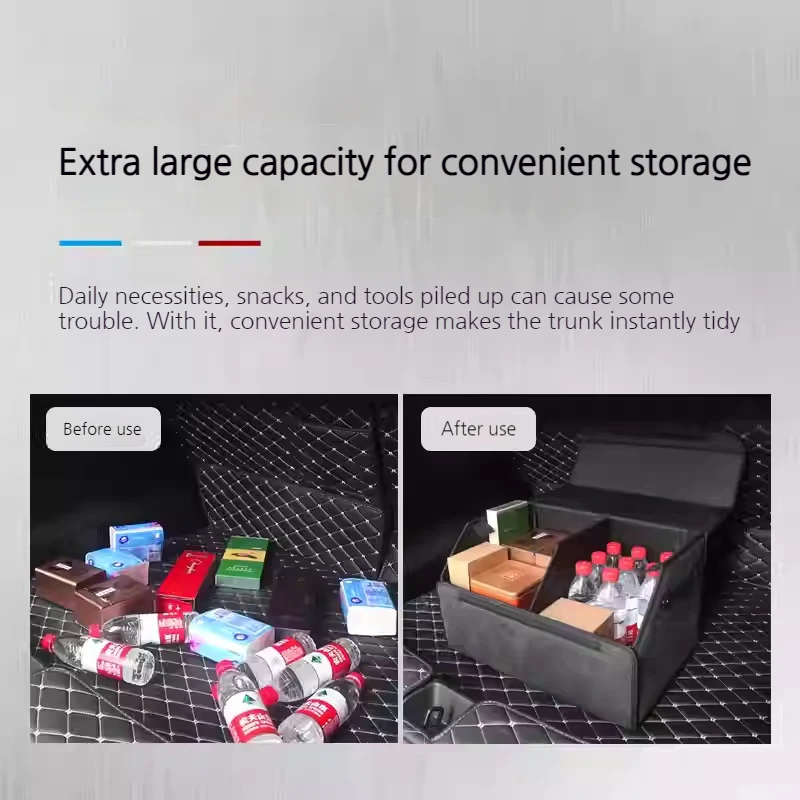 Audi Car Trunk Storage Box for Q5L, A6L, Q6, Q7, Q8, Q3, Q2L, A3, A4, A5, A7, A8L - Image 3