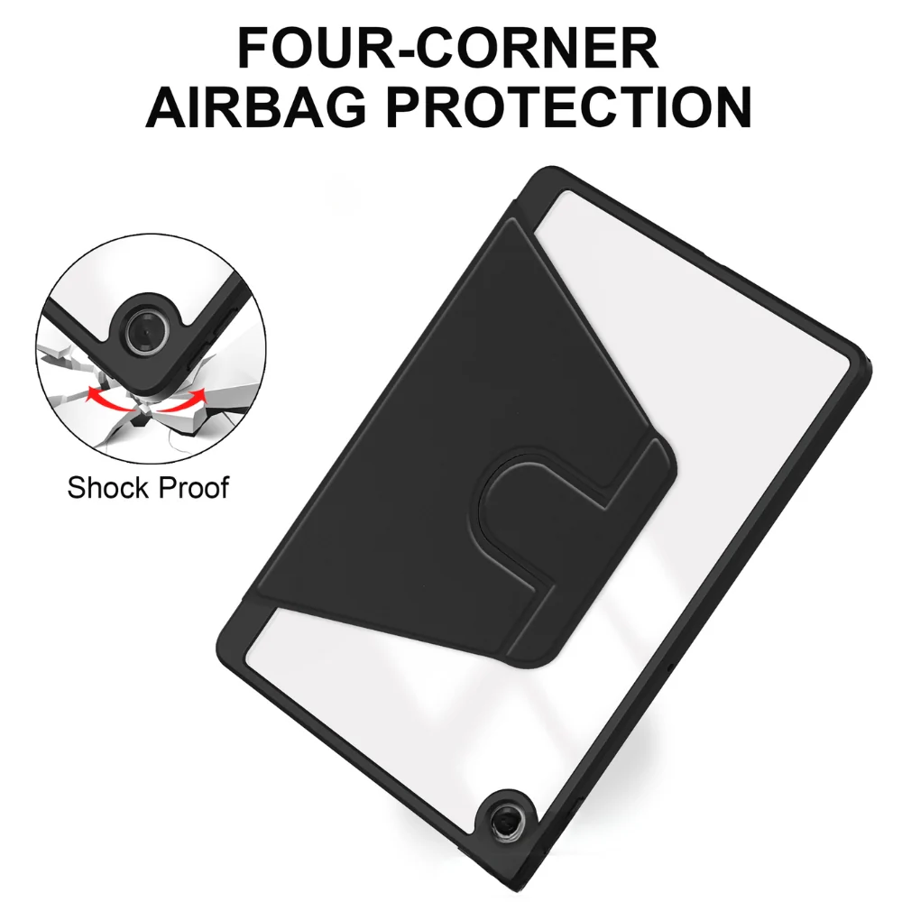 Lenovo Idea Tab 11” 2025 (TB336FU/TB336ZU) - Silicone 360-Degree Rotating Smart Sleep Drop-Proof Case - Image 6