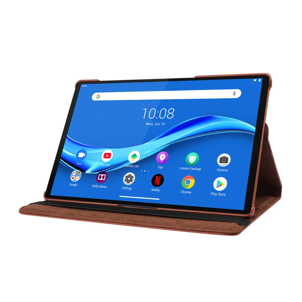 Lenovo M10 FHD REL 10.1" 2020 (TB-X605) - PU Leather Smart Sleep Stand Case - Image 15