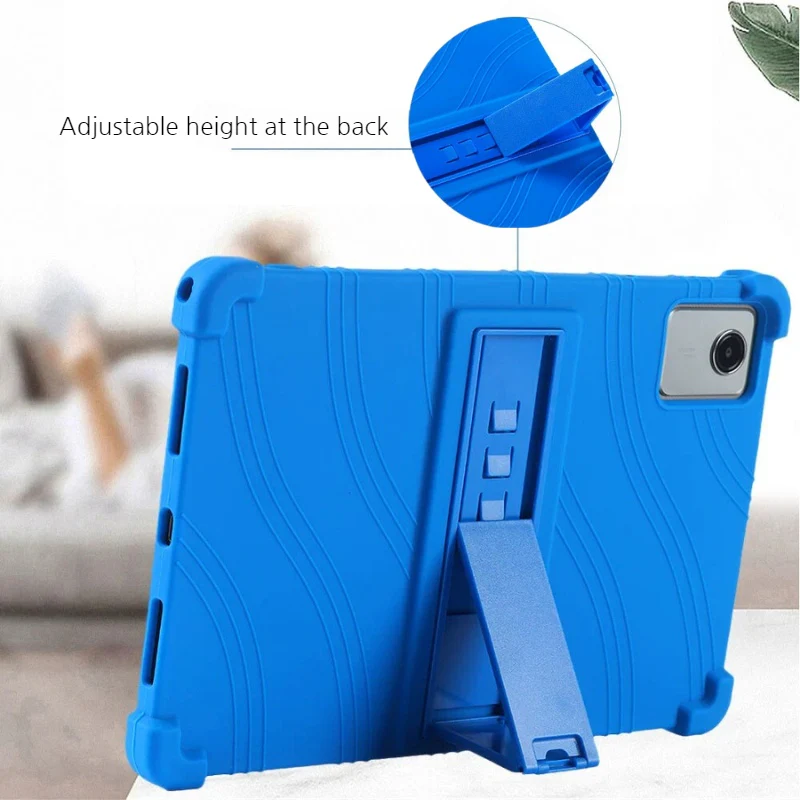 Lenovo Idea Tab Pro 12.7" 2025 (TB373FU/TB375FC) - Soft Silicone Stand Heavy Duty Series Case - Image 12