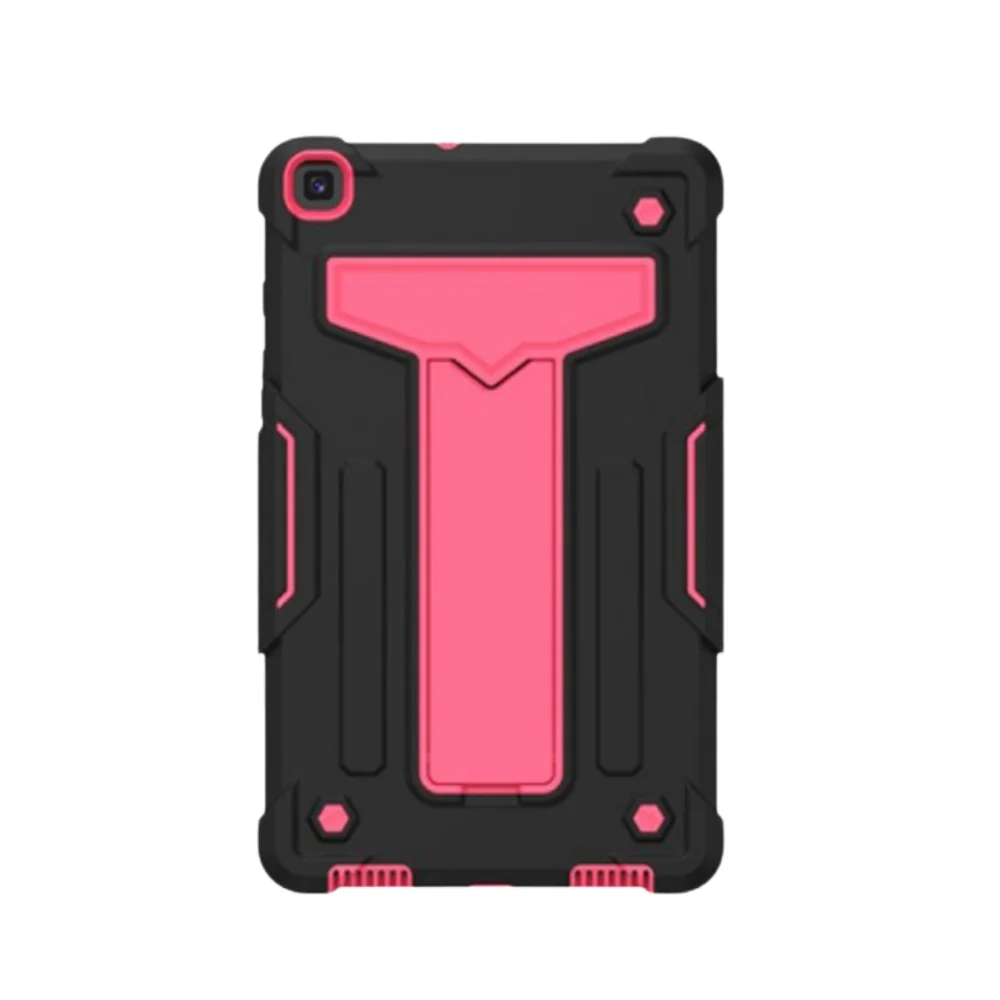 Lenovo M10 FHD REL 10.1" 2020 (TB-X605) - Color-blocked T-shaped Stand Heavy Duty Series Case - Image 6