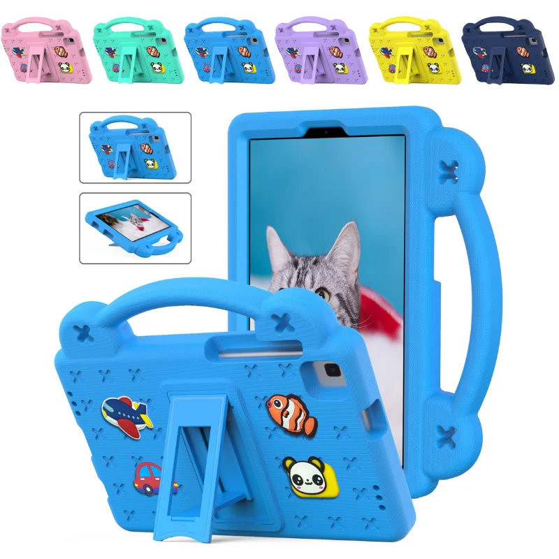 Lenovo Tab M10 HD Gen 2 10.1" inch 2020 (TB-X306X/TB-X306F) - Cartoon DIY Beibei Bear Hand Heavy Duty Series Case With Adjustable Stand - Image 2