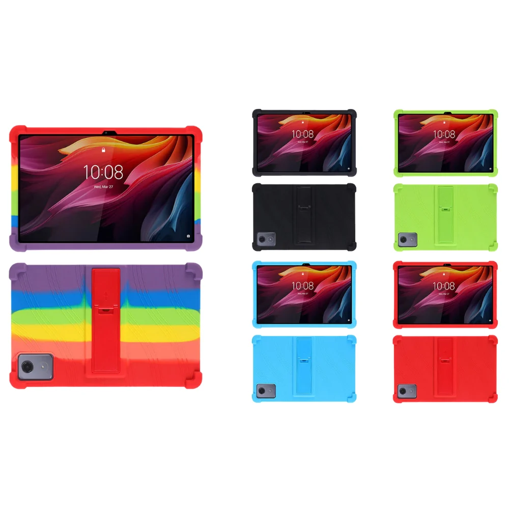 Lenovo Tab K11 Plus 11.45" 2024 (TB352FU/XU) - Soft Silicone Stand Heavy Duty Series Case - Image 3