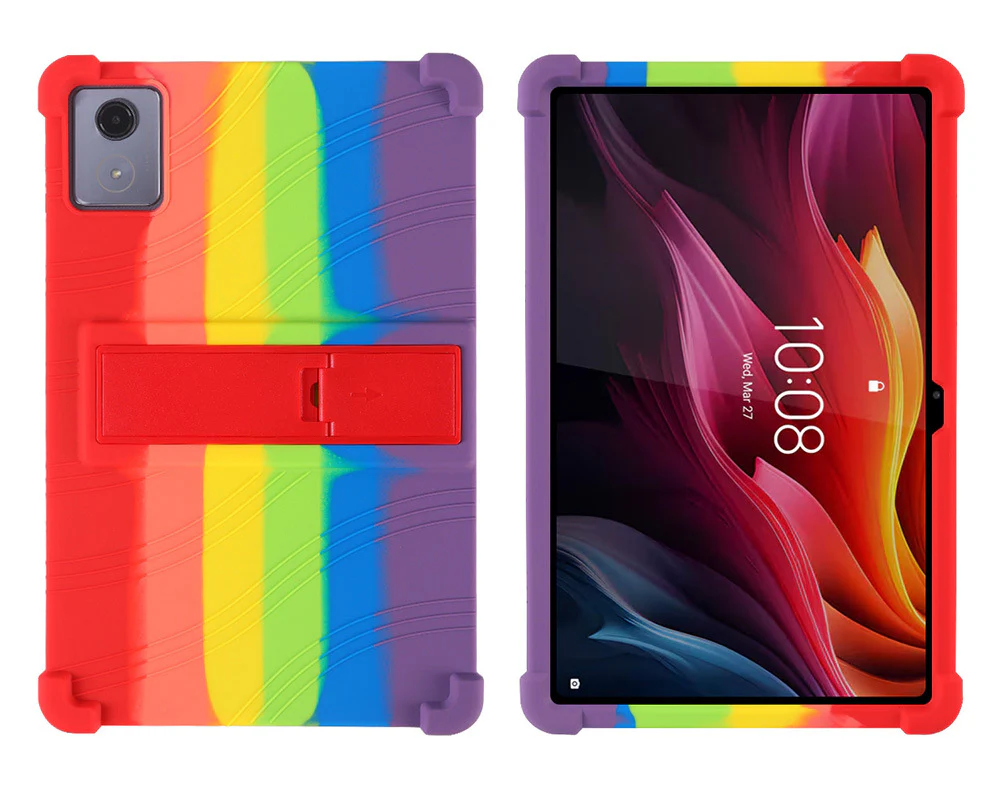 Lenovo Tab K11 Plus 11.45" 2024 (TB352FU/XU) - Soft Silicone Stand Heavy Duty Series Case - Image 4