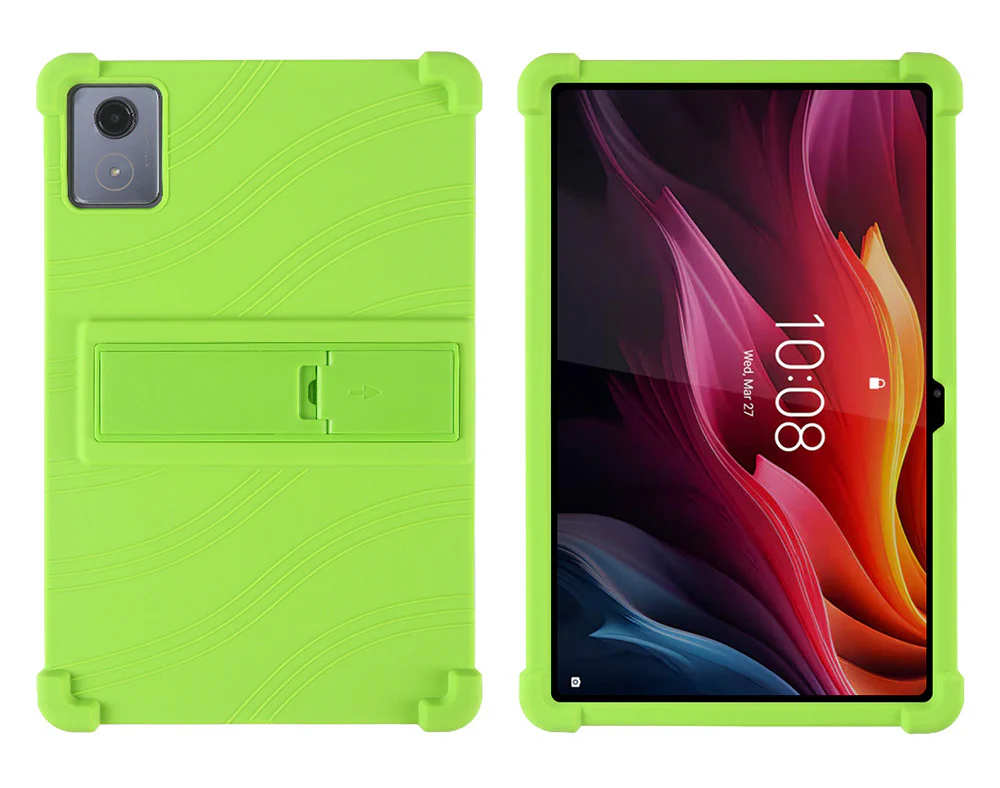 Lenovo Tab K11 Plus 11.45" 2024 (TB352FU/XU) - Soft Silicone Stand Heavy Duty Series Case - Image 6