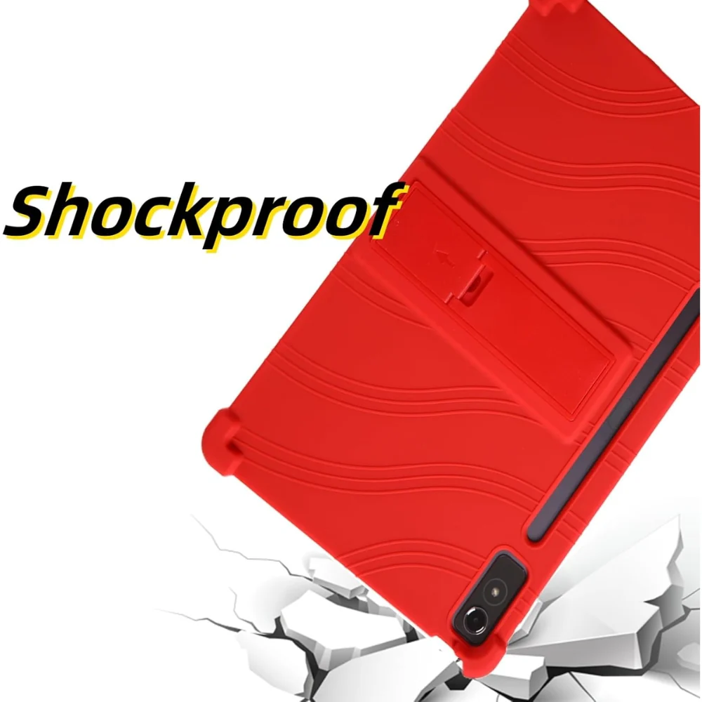 Lenovo Tab K11 Plus 11.45" 2024 (TB352FU/XU) - Soft Silicone Stand Heavy Duty Series Case - Image 8