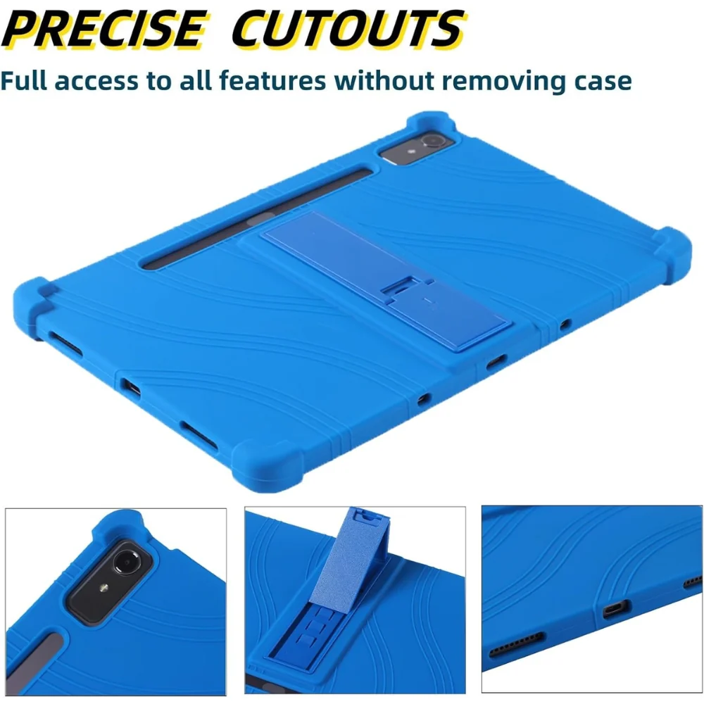 Lenovo Tab K11 Plus 11.45" 2024 (TB352FU/XU) - Soft Silicone Stand Heavy Duty Series Case - Image 9