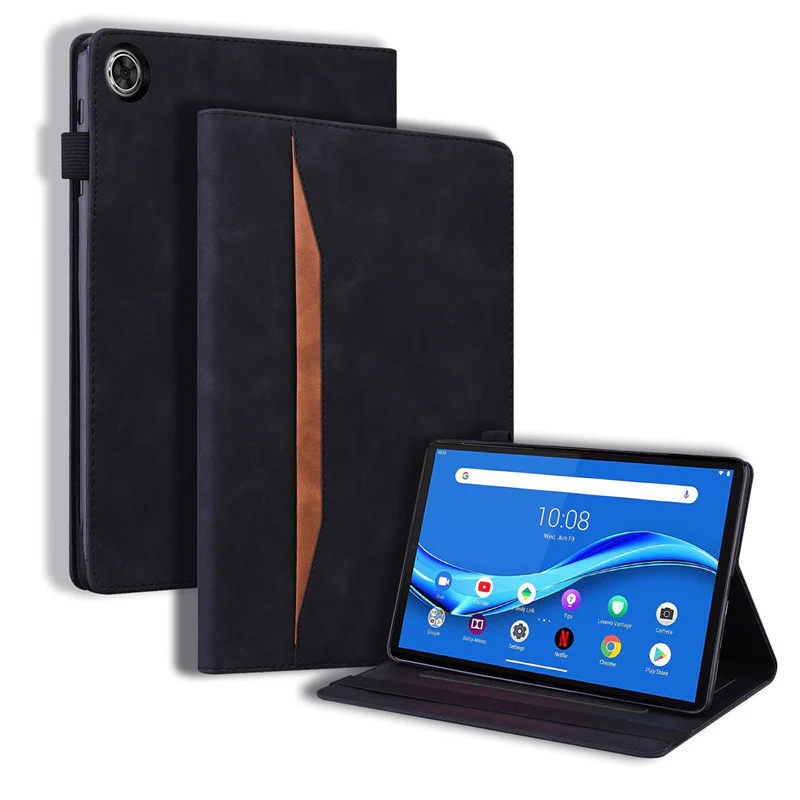 Lenovo Tab M10 HD Gen 2 10.1" inch 2020 (TB-X306X/TB-X306F) - Business Silicone Leather Stand Case - Image 8