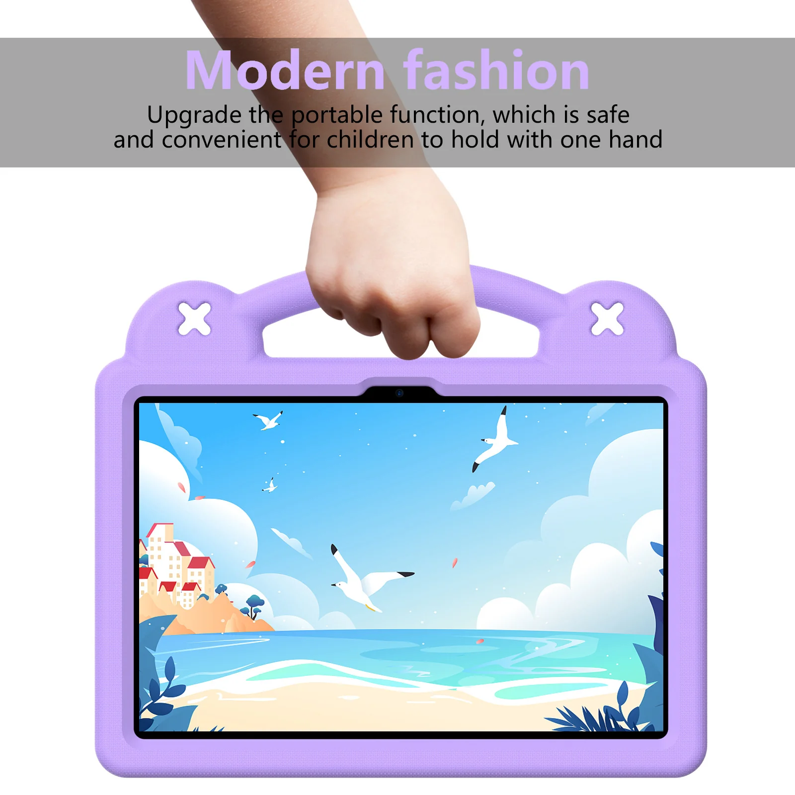 Lenovo Tab 10.1" 2025 (TB311FU/TB311XU) - Children's Cartoon Alphabet Style EVA Stand Heavy Duty Series Case - Image 15