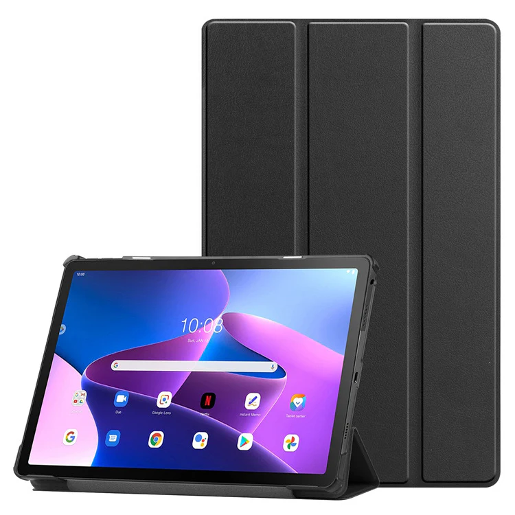 Lenovo Tab M8 (HD/FHD) 8.0" inch - Silicone Triple-fold Intelligent Sleep Stand Series Case