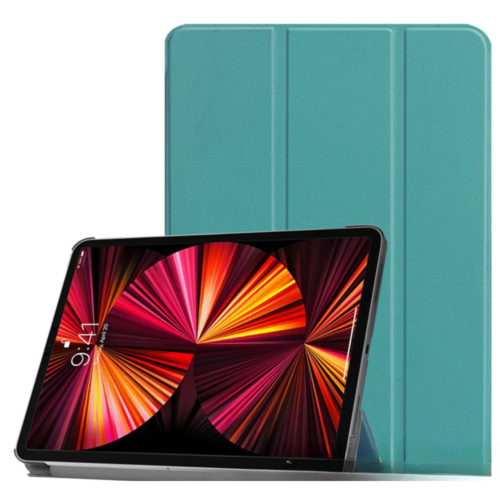 Lenovo Tab M8 (HD/FHD) 8.0" inch - Silicone Triple-fold Intelligent Sleep Stand Series Case - Image 8