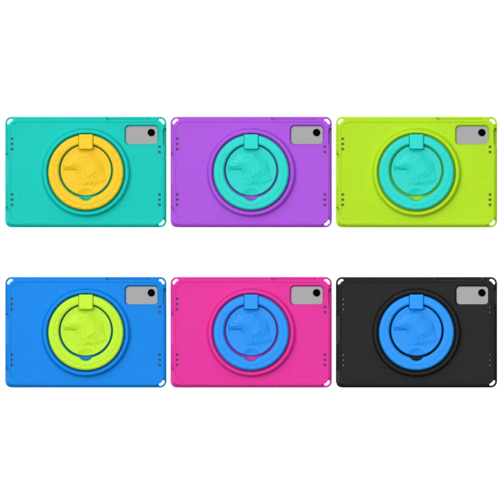 Lenovo Tab M11 11.0" 2024 (TB-330XU/330FU) - Shockproof Heavy Duty Series Case With 360° Rotatable Folding Handle - Image 2