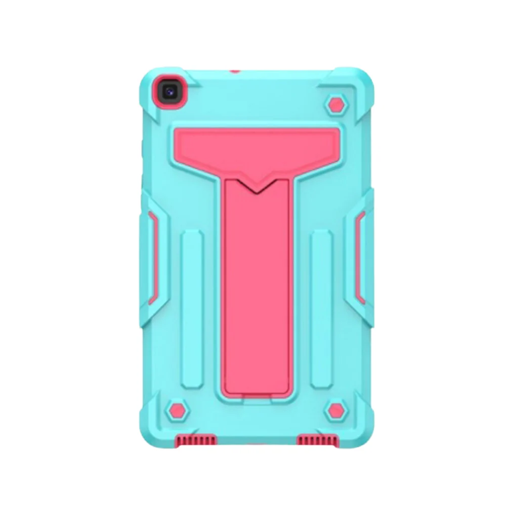 Lenovo M10 FHD REL 10.1" 2020 (TB-X605) - Color-blocked T-shaped Stand Heavy Duty Series Case - Image 3
