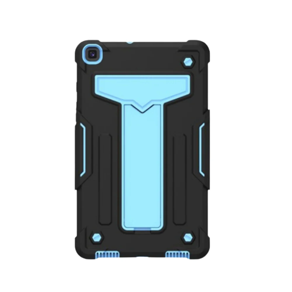 Lenovo M10 FHD REL 10.1" 2020 (TB-X605) - Color-blocked T-shaped Stand Heavy Duty Series Case - Image 5