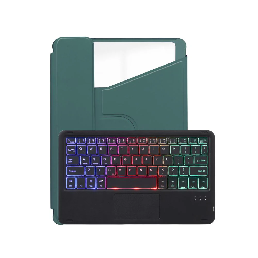 Lenovo Tab M11 11.0" 2024 (TB-330XU/330FU) - Detachable Wireless Touchpad Keyboard Case With RGB Backlight - Image 17