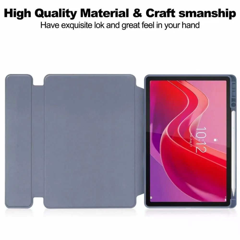 Lenovo Tab M11 11.0" 2024 (TB-330XU/330FU) - Detachable Wireless Touchpad Keyboard Case With RGB Backlight - Image 19