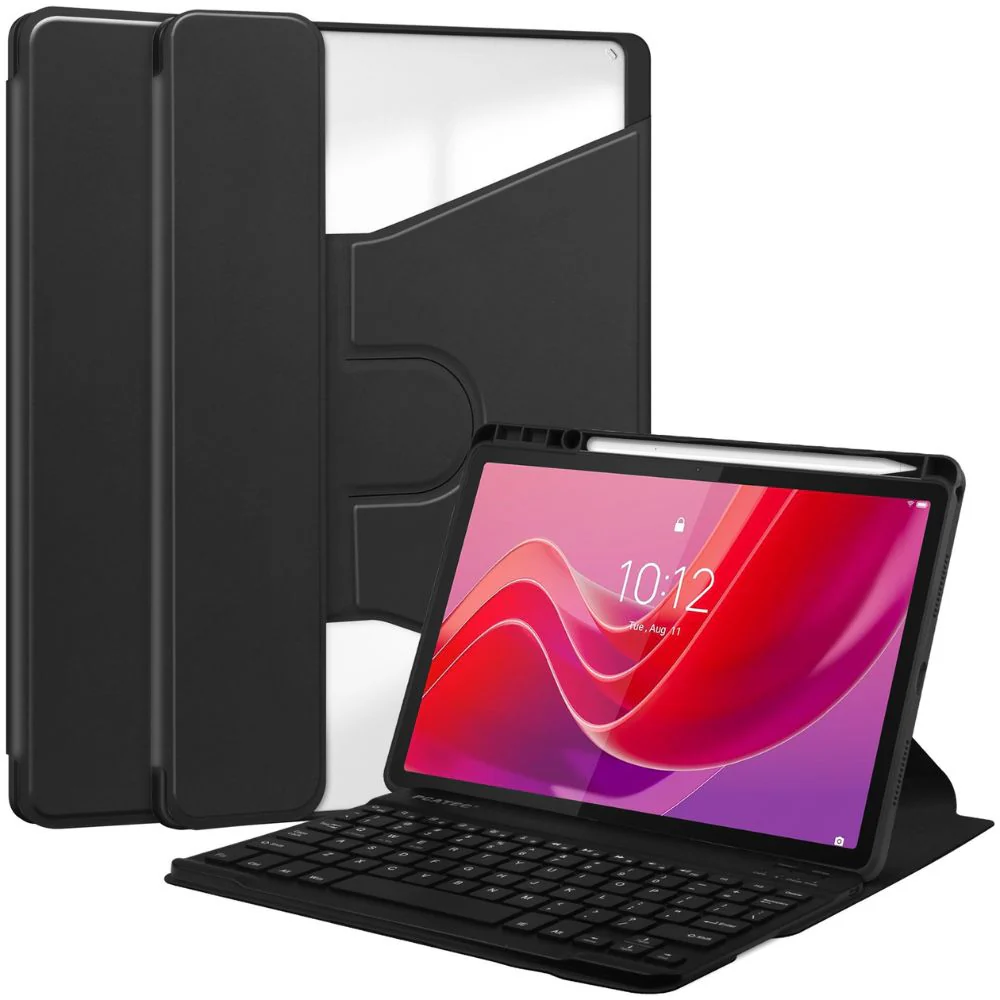 Lenovo Tab M11 11.0" 2024 (TB-330XU/330FU) - Detachable Wireless Touchpad Keyboard Case With RGB Backlight - Image 3