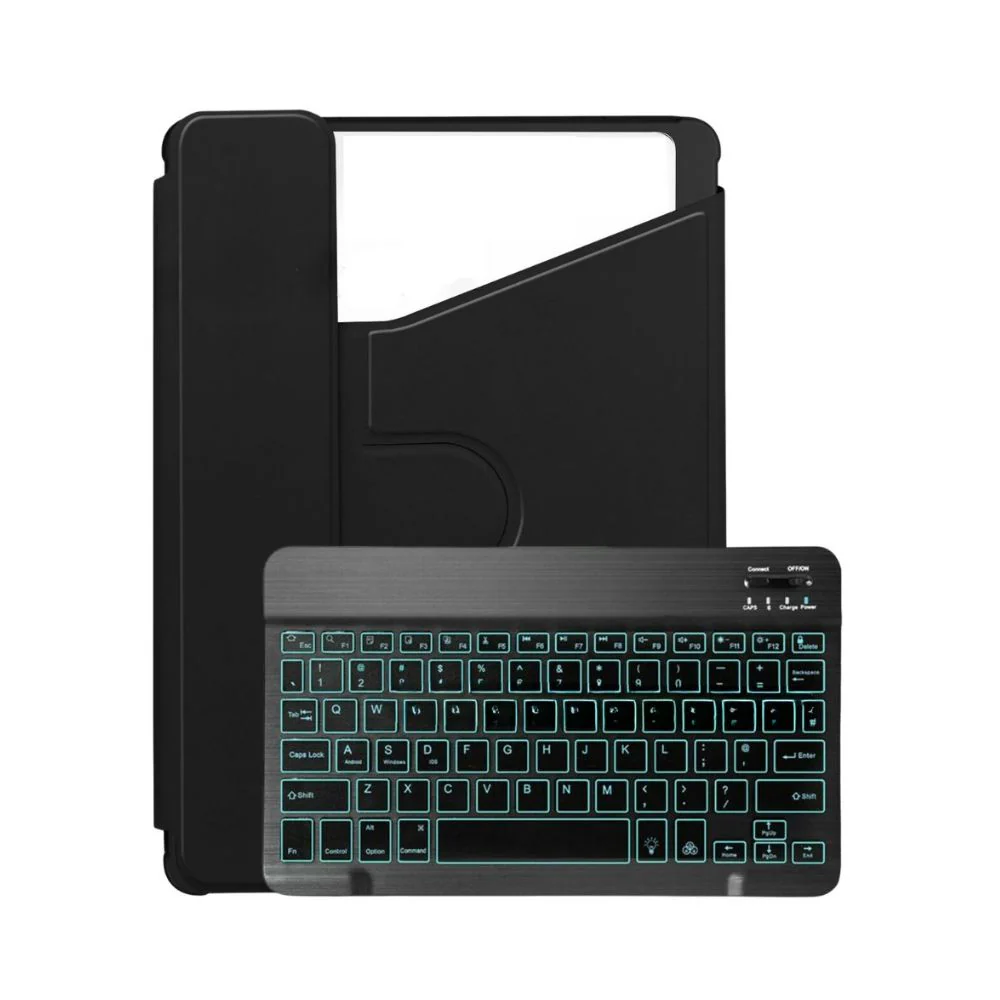 Lenovo Tab M11 11.0" 2024 (TB-330XU/330FU) - Detachable Wireless Touchpad Keyboard Case With RGB Backlight - Image 4
