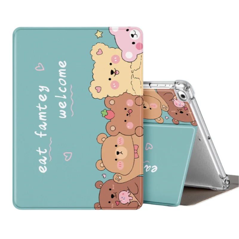 Lenovo Tab M11 11.0" 2024 (TB-330XU/330FU) - Kids Cartoon Airbag Silicone Shockproof Soft Case